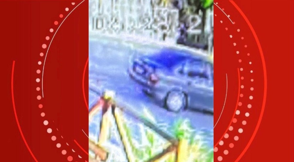 Polícia divulga imagem do carro que os sequestradores usaram, Alagoas, Novo Lino — Foto: Arquivo Pessoal