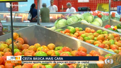 Cesta básica está mais cara na capital