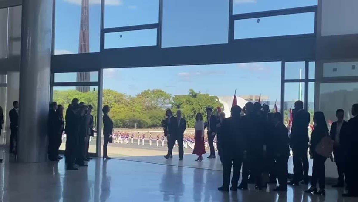 Lula recibe al presidente de Argentina, Alberto Fernández, en el Palacio do Planalto |  política