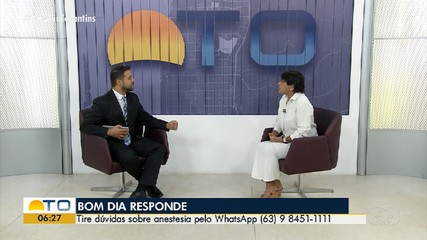 Médica fala sobre aplicação da anestesia e avaliação pré-anestésica