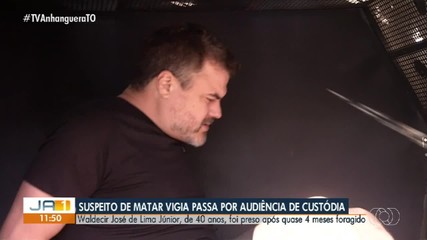 Suspeito de matar vigia em shopping de Palmas passa por audiência de custódia