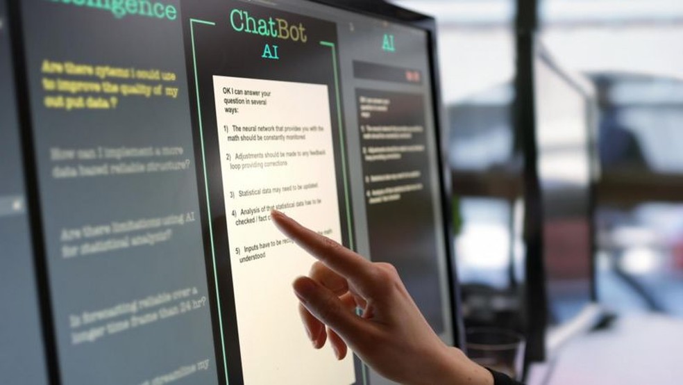 O ChatGPT aproximou a inteligência artificial do usuário comum. — Foto: GETTY IMAGES