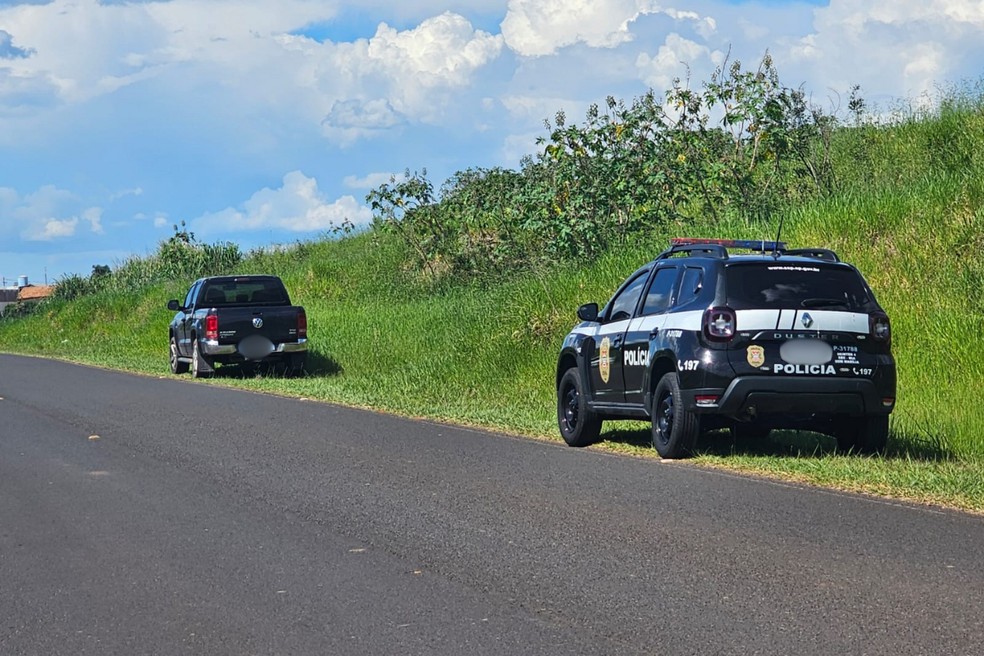 Corpo de mulher desaparecida é encontrado em zona rural de Vera Cruz (SP) — Foto: Michele Rodrigues/Giro Marília