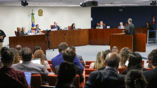 Trama golpista: STF retoma julgamento no 2º dia de sessão na Primeira Turma - Advogados do ex-presidente Jair Bolsonaro (PL) e outros três réus apresentam seus argumentos aos ministros da Primeira Turma. Entenda o que acontece hoje.