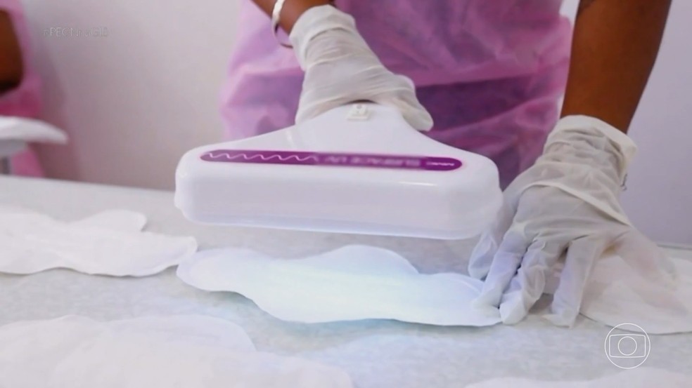 Empresa criada por mulheres fatura R$ 700 mil com absorvente biodegradável — Foto: Reprodução/PEGN