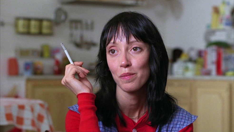 Atriz Shelley Duvall em 'O Iluminado'. — Foto: Reprodução