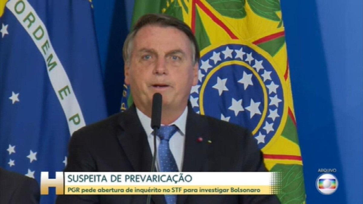 PGR Pede Abertura De Inquérito Para Investigar Bolsonaro Por ...