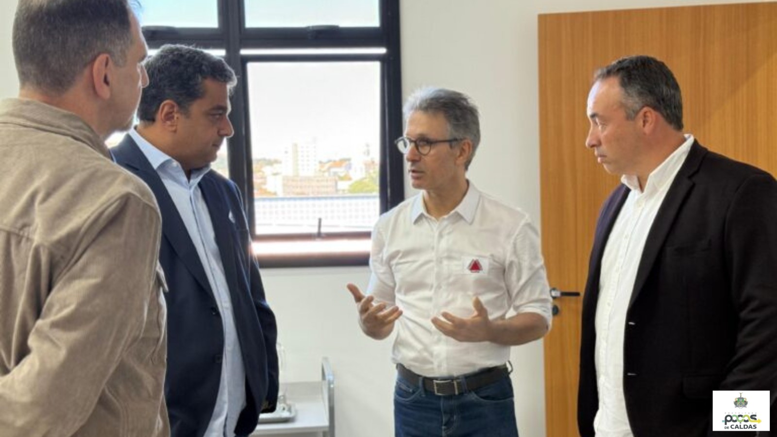 Governador Romeu Zema visita Centro Administrativo de Poços de Caldas
