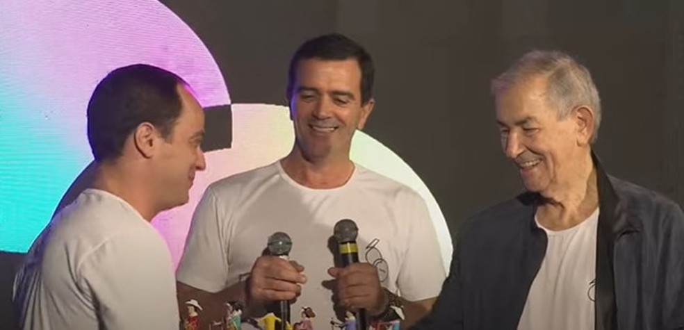 Paulo Marinho, Rog&eacute;rio Nery e Tubal de Siqueira Silva &mdash; Foto: Reprodu&ccedil;&atilde;o/TV Integra&ccedil;&atilde;o