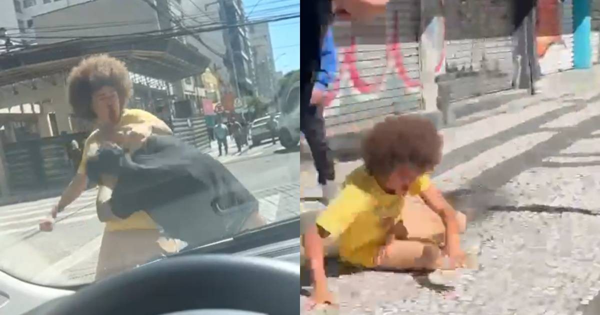 Vídeos mostram troca de socos entre deputado Renato Freitas e homem em Curitiba