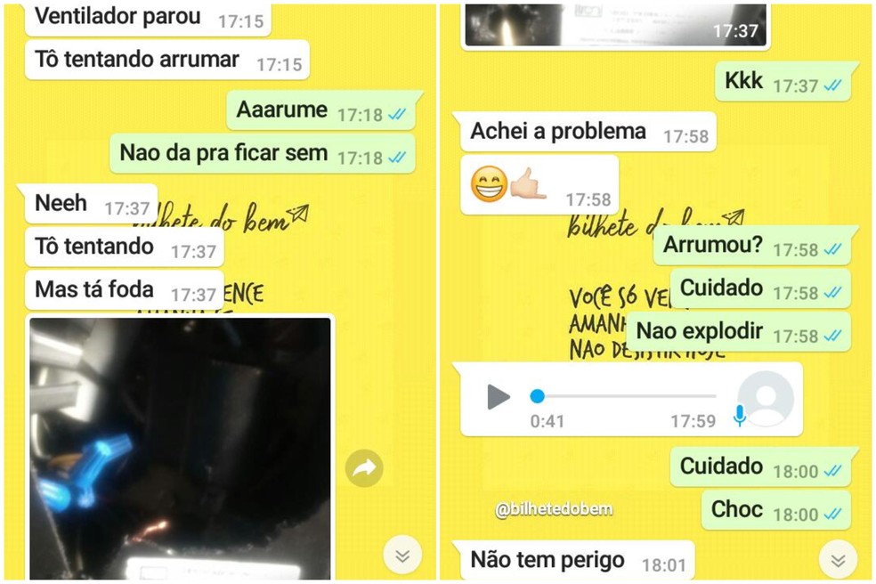 Jovem tranquilizou namorada via WhatsApp antes de morrer em SP: 'Não tem  perigo', Santos e Região
