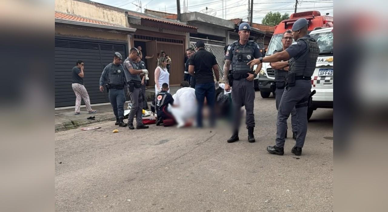 Suspeitos de roubar carro são perseguidos por policiais e atropelam idosa durante fuga em Jundiaí 