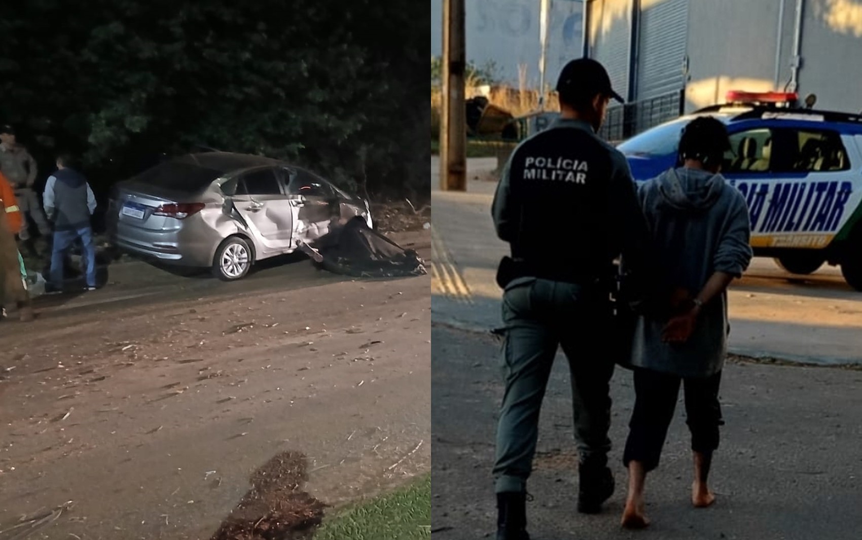 Dois servidores da Comurg são atropelados por motorista bêbado durante trabalho em Goiânia; mulher está em estado grave