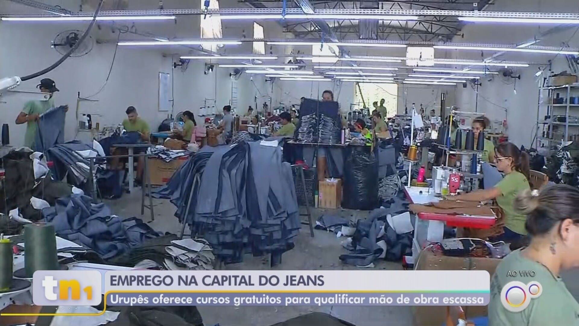 Conhecida como 'Capital do jeans', cidade do interior de SP oferece cursos gratuitos em busca de mão de obra qualificada