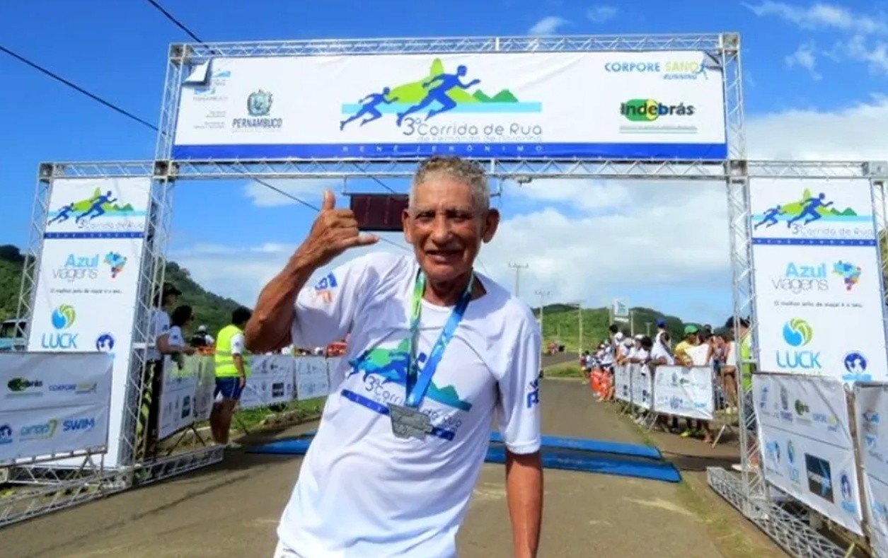 Atleta de Fernando de Noronha, Renê Jerônimo, morre aos 85 anos