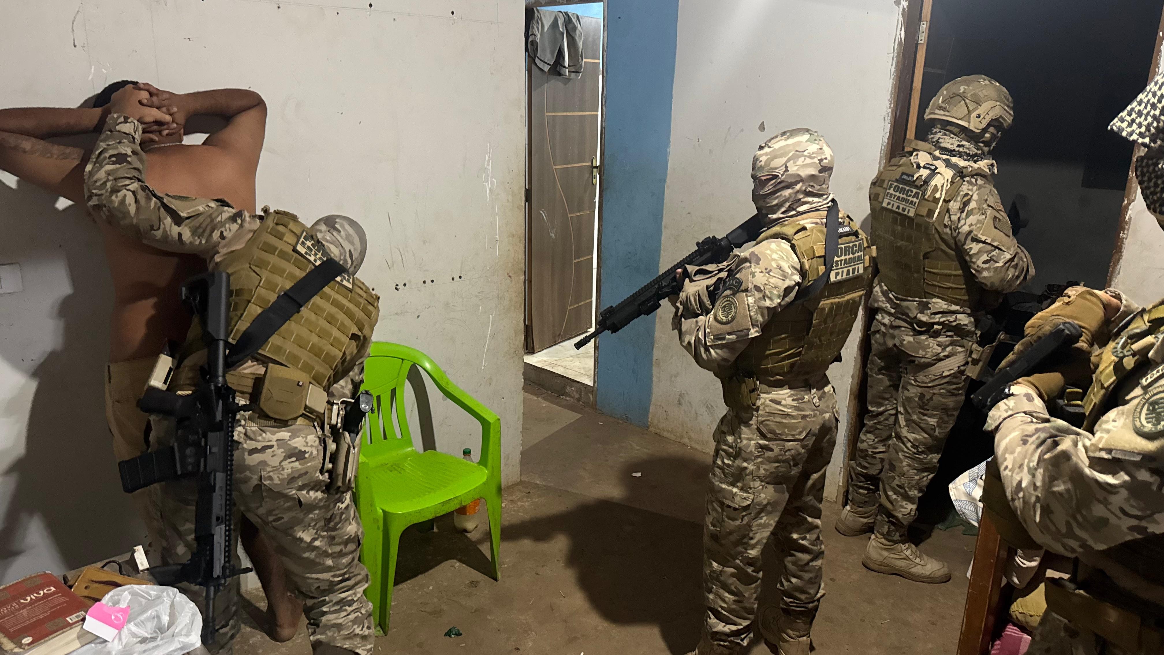 Operação mira ação de facções criminosas nas divisas do PI e outros 7 estados do Nordeste