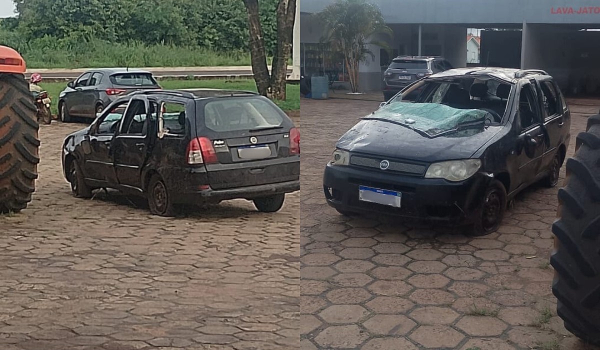 Capotamento após estouro de pneu deixa vítimas em rodovia de Euclides da Cunha Paulista