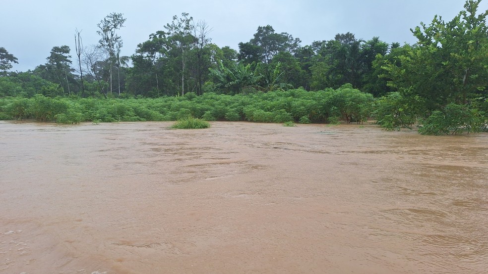 Enchentes atingem todo o estado &mdash; Foto: Bianca&nbsp;Piy&atilde;ko/Arquivo pessoal