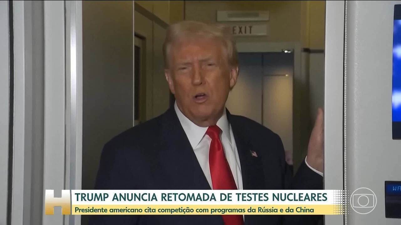 O que são os testes nucleares que Trump quer retomar nos EUA