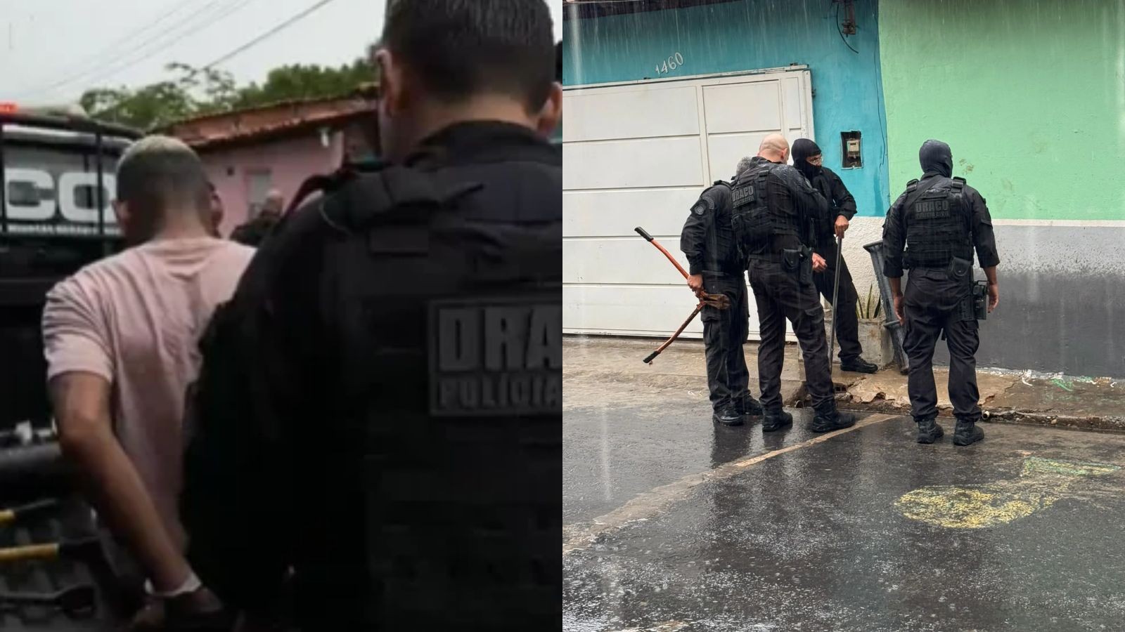 Operação mira grupo suspeito de usar casas e comércios para guardar drogas e armas em Teresina