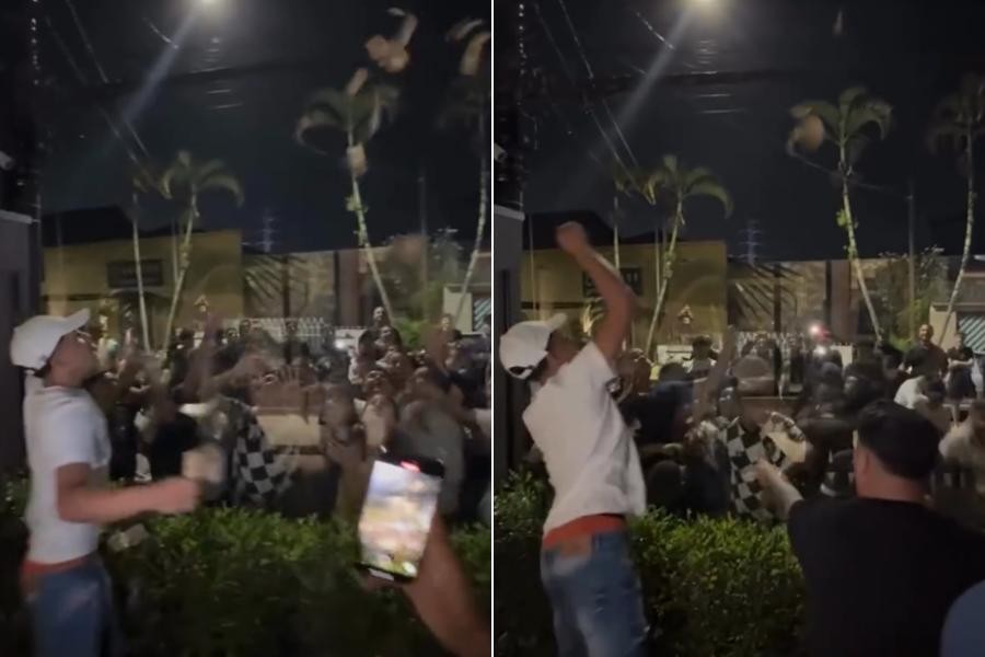 Nino Abravanel, influencer réu por homicídio, faz chuva de dinheiro para fãs em SP; VÍDEO