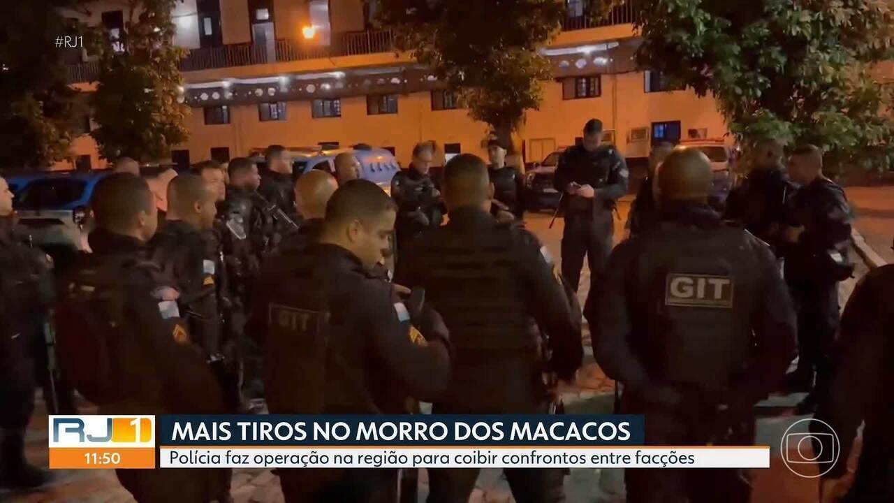 Homem é baleado em acesso ao Morro dos Macacos; região é alvo de disputa entre traficantes rivais
