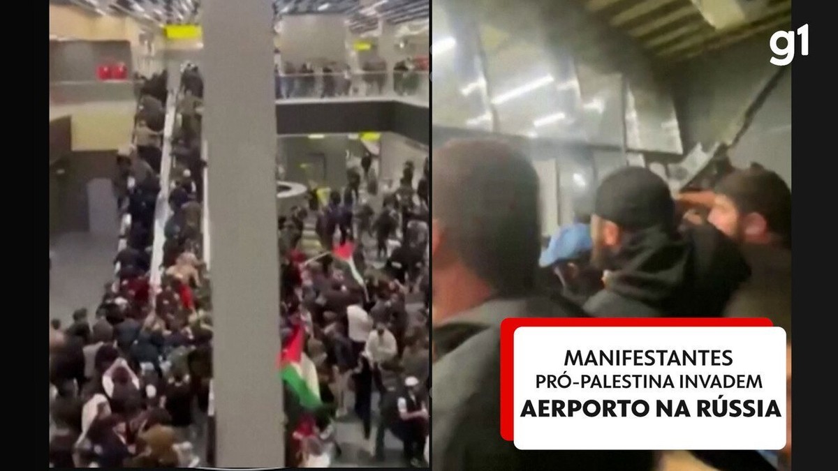 Rússia diz que Ucrânia desempenhou 'papel direto e fundamental' em invasão de aeroporto do Daguestão