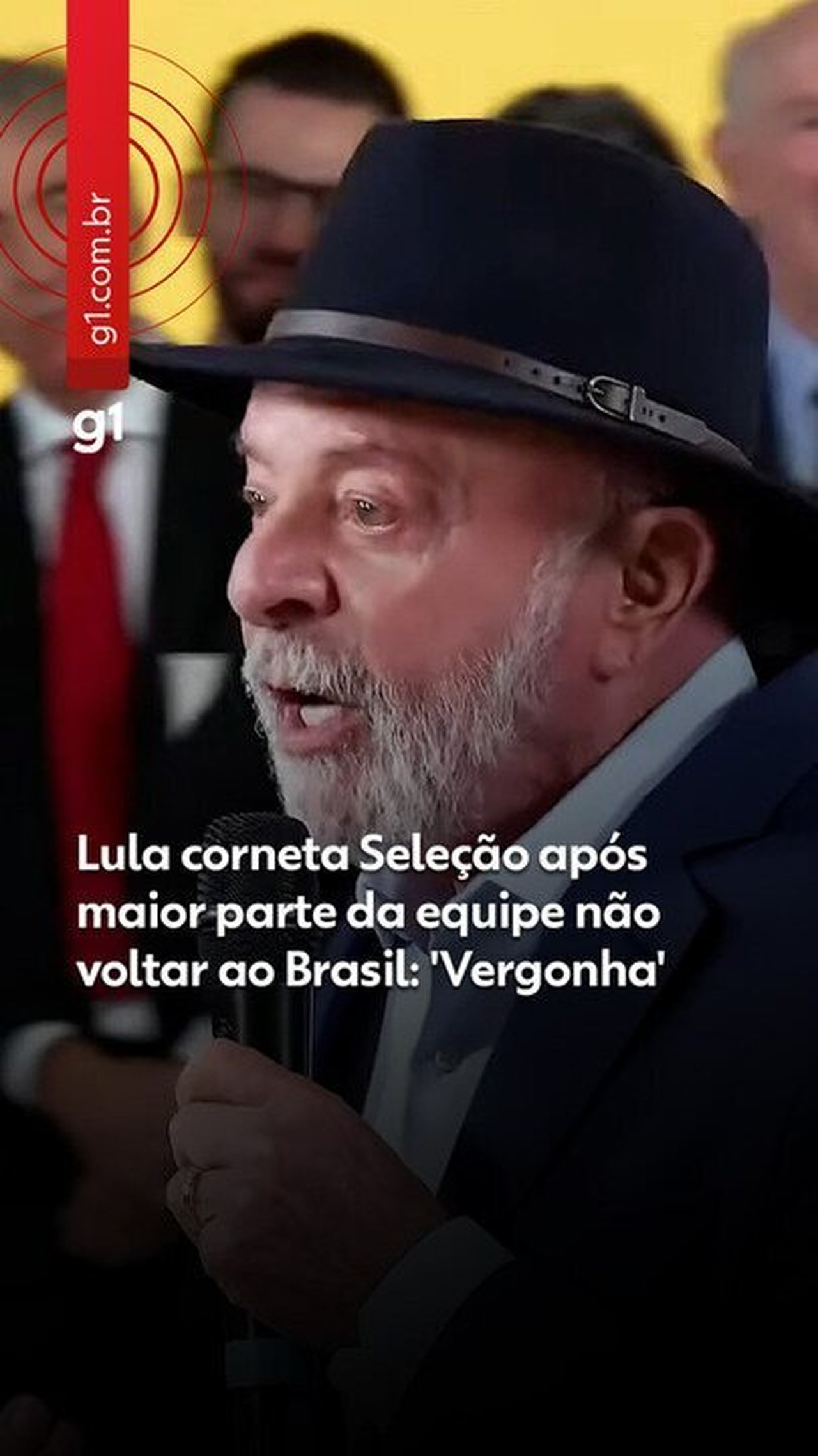 Lula alfineta delegação brasileira após eliminação na Copa: 'Que vergonha, ninguém voltou para o Brasil'
