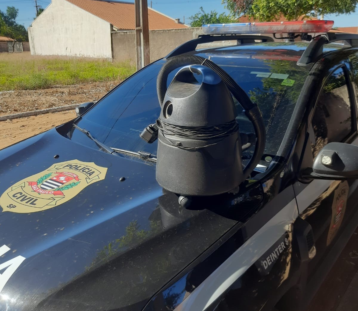 Suspeito de furtar aspirador de pó e latas de cerveja de uma casa durante a madrugada é identificado em Paulicéia 