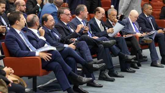Bolsonaro vai ao STF acompanhar sessão; 'faz questão', diz advogado  - Foto: (Gustavo Moreno/STF)