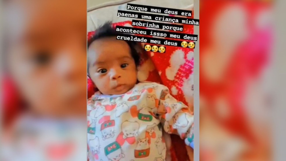 Bebê de dois meses morre após sofre violência sexual em Alcântaras, no interior do Ceará — Foto: Arquivo pessoal