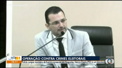 Polícia realiza operação contra crimes eleitorais