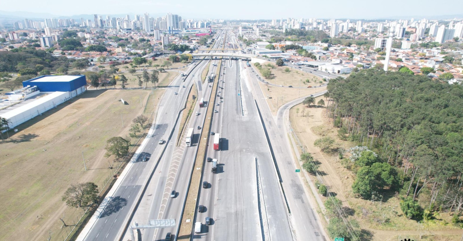 Nova pista marginal da Dutra, em Jacareí, será liberada nesta quinta-feira (6)