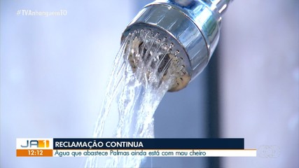 Moradores de Palmas ainda reclamam de mau cheiro na água