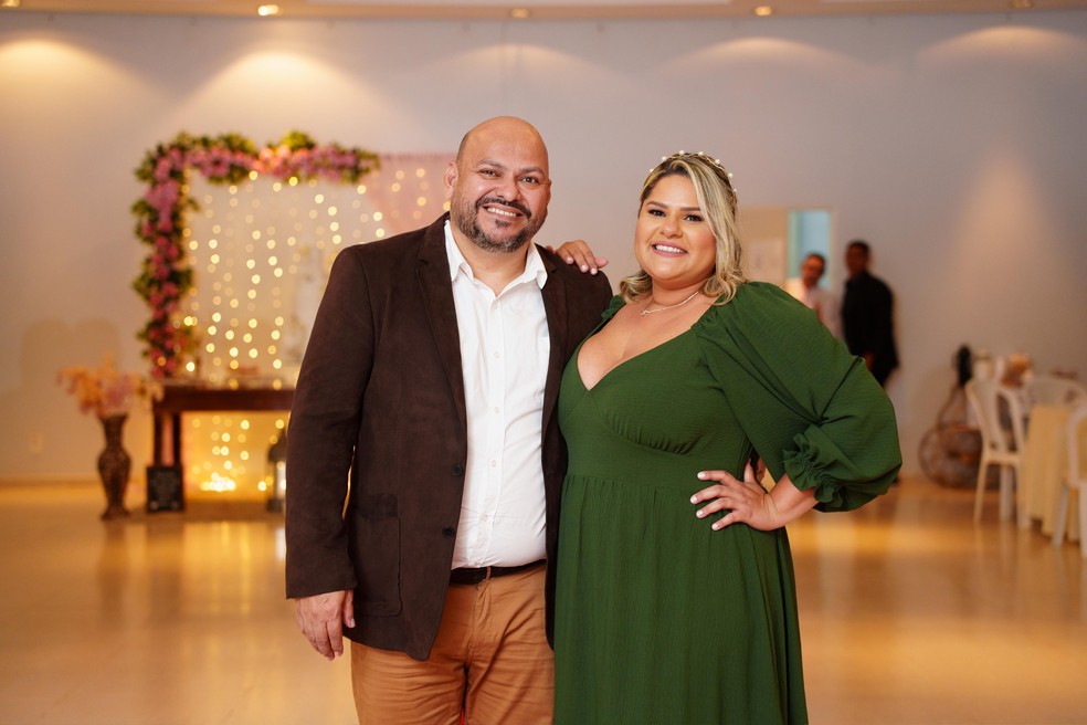 Daigleíne Cavalcante e Fredson Camargo estão juntos desde 2021 — Foto: Gustavo Monteiro/Arquivo pessoal
