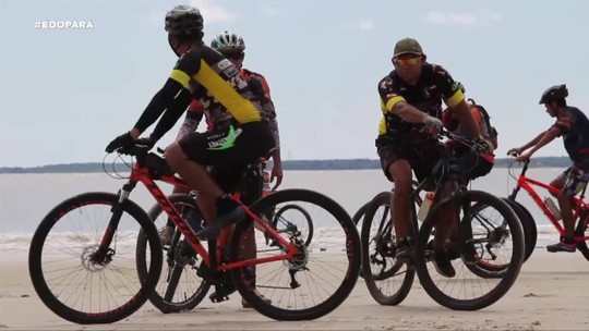 Grupo de ciclistas fala dos benefícios da bicicleta em Marapanim, região nordeste do Pará - Programa: É do Pará 