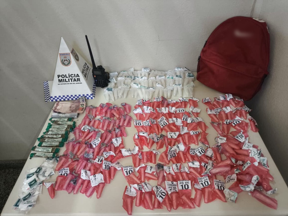 Dois homens são presos com drogas em Paraty