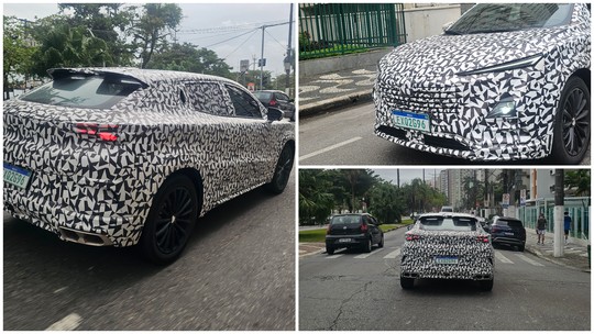 SUV da chinesa Changan é flagrado em Santos e sinaliza retorno da marca ao Brasil - Uni-T tem motor 1.5 turbo de 177 cv, câmbio automatizado e design moderno com maçanetas escamoteáveis e painel digital. Não há previsão de chegada ao Brasil.