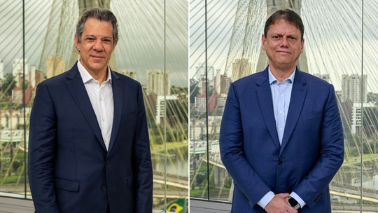 Sabesp, violência... O que é #FATO ou #FAKE nas entrevistas de Haddad e Tarcísio
