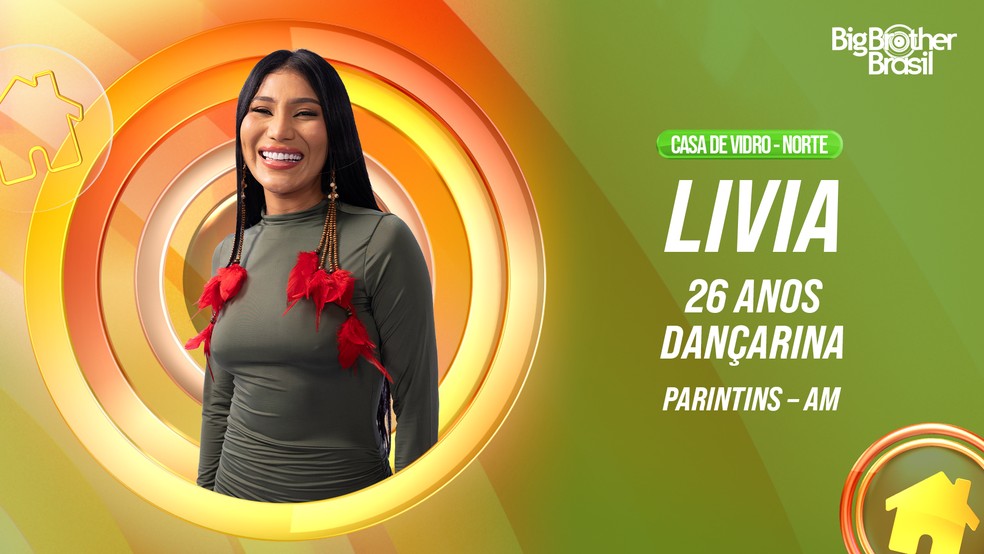 Lívia, candidata ao BBB26 — Foto: Divulgação