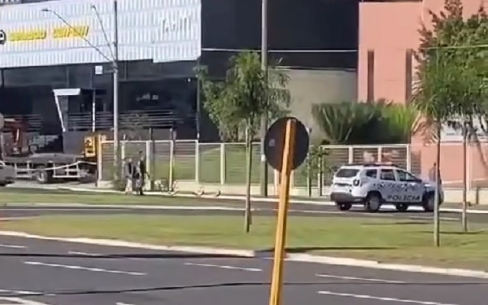 Patos contaram com a ajuda de PMs em Bauru — Foto: Arquivo Pessoal