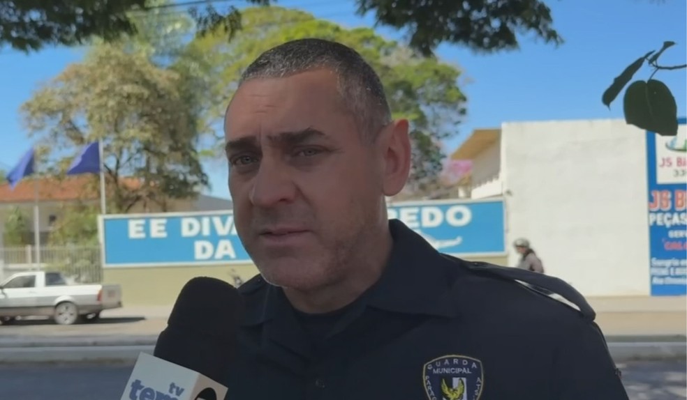 O comandante da GCM, Alan Maurílio de Moraes, informou que as ações serão feitas em conjunto com a Polícia Militar e o Conselho Tutelar — Foto: Gustavo Luz/TV TEM