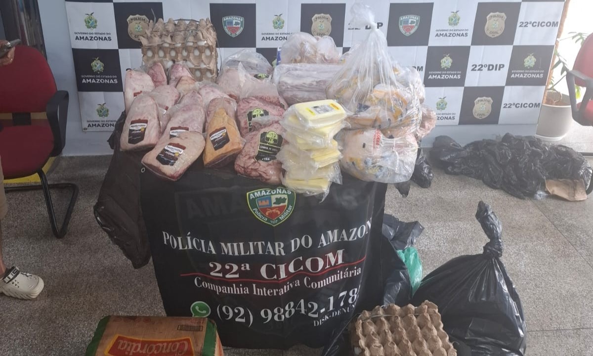 Funcionárias são presas após confessarem furto de carnes, queijos e outros alimentos de restaurante em Manaus