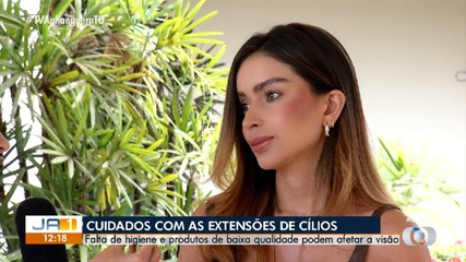 Entenda os riscos das extensões de cílios