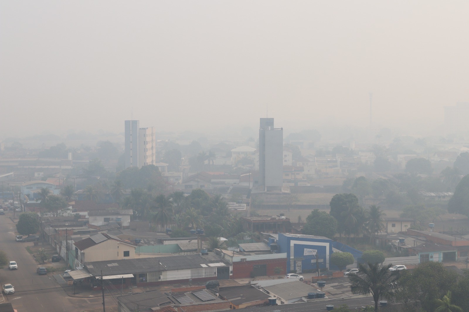 Em um mês, mais de 40 voos foram cancelados em Rondônia por causa da fumaça