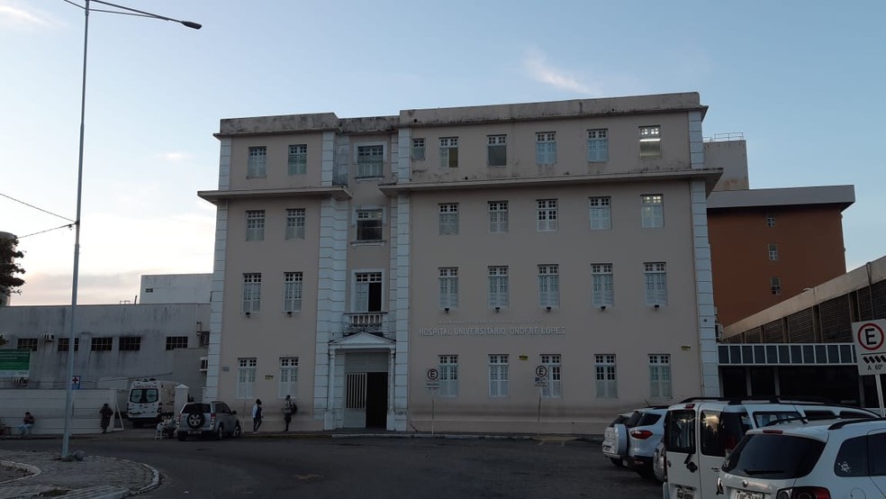 Hospital Universitário Onofre Lopes (HUOL) UFRN Natal RN — Foto: Sérgio Henrique Santos/Inter TV Cabugi