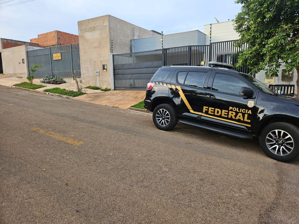 Carro da Polícia Federal — Foto: Polícia Federal