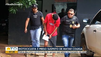 Motociclista suspeito de matar colega de trabalho é preso na região sul de Palmas