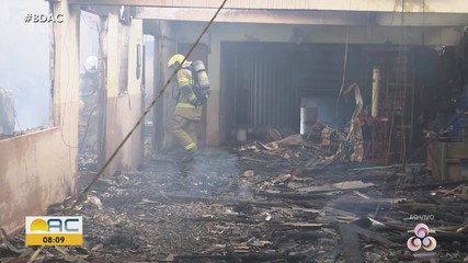 Rede Amazônica mostra incêndio que atingiu comércios e residência no Bujari