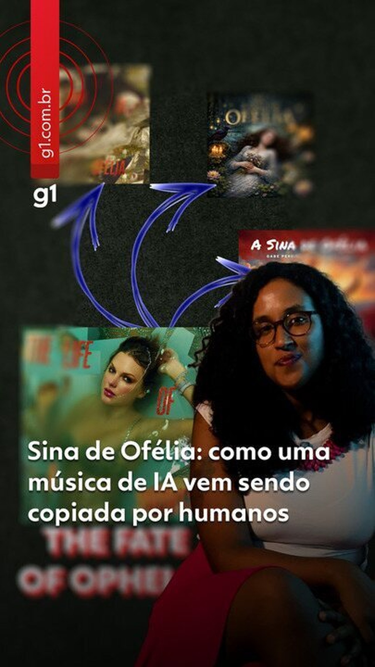 Sina de Ofélia: como uma música de IA passou a ser copiada por humanos